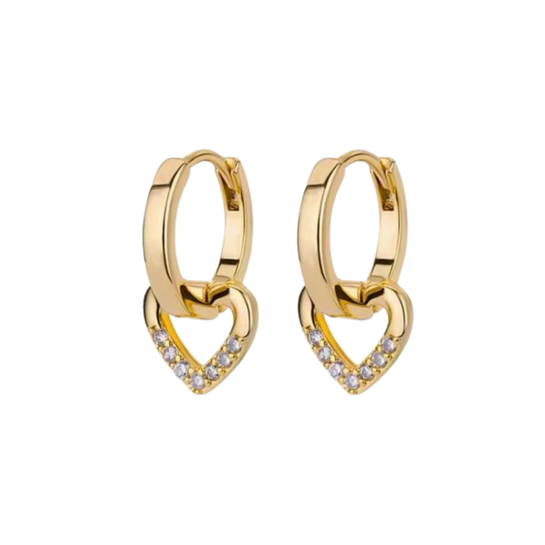 Gia Hoops Gold