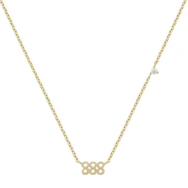 Angel number necklace