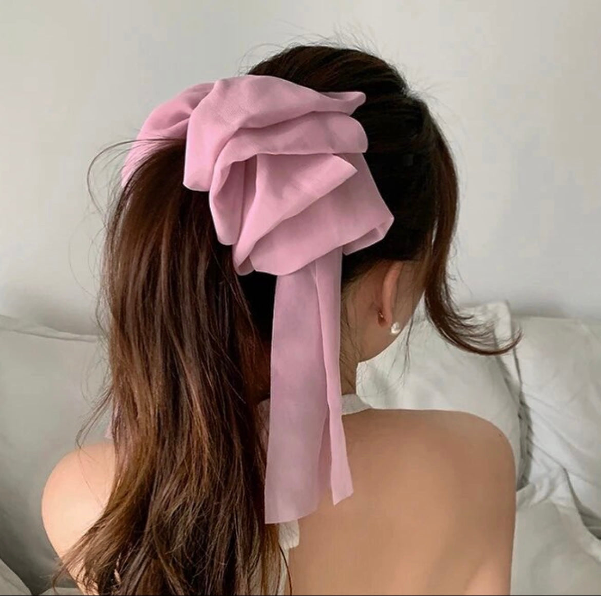 Daisy Ruffle Bow