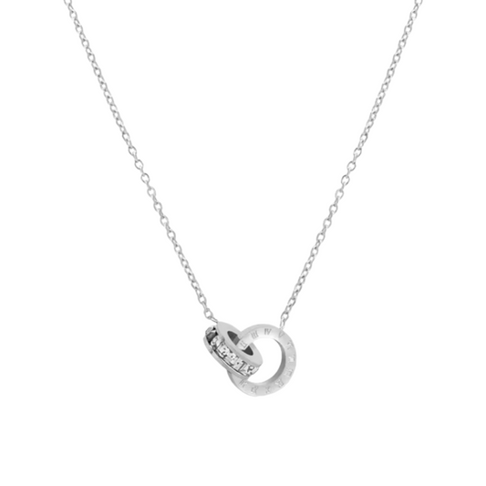 Roman Necklace - Silver