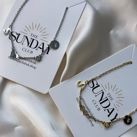 Personalised charm necklace